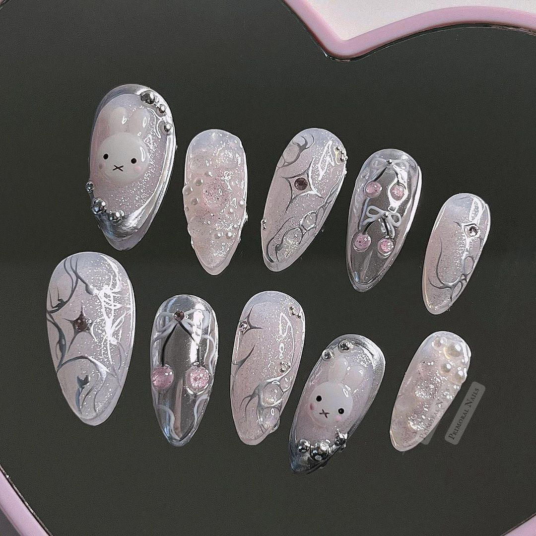 Chrome Pink Miffy's