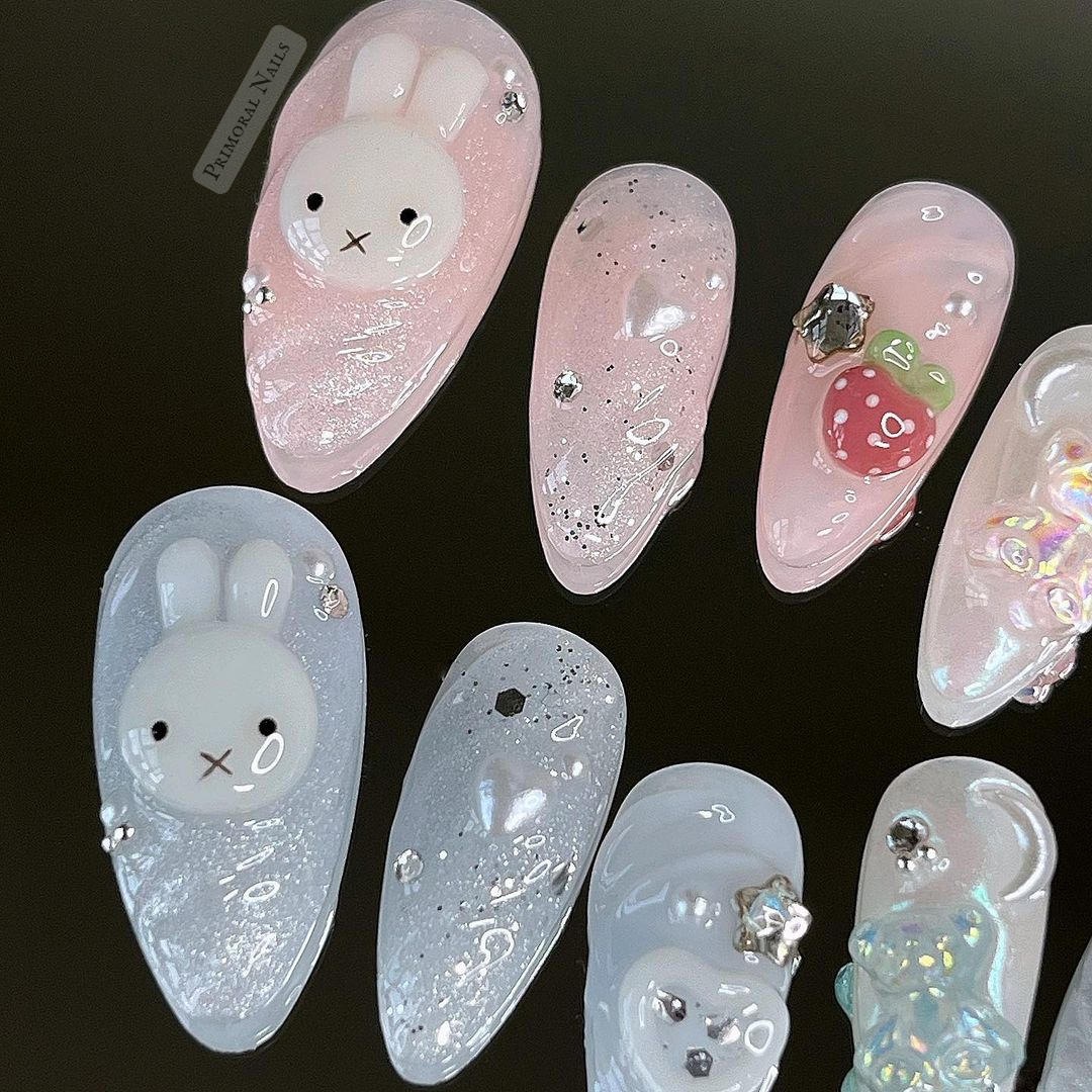 Cotton Candy Strawberry Miffy's