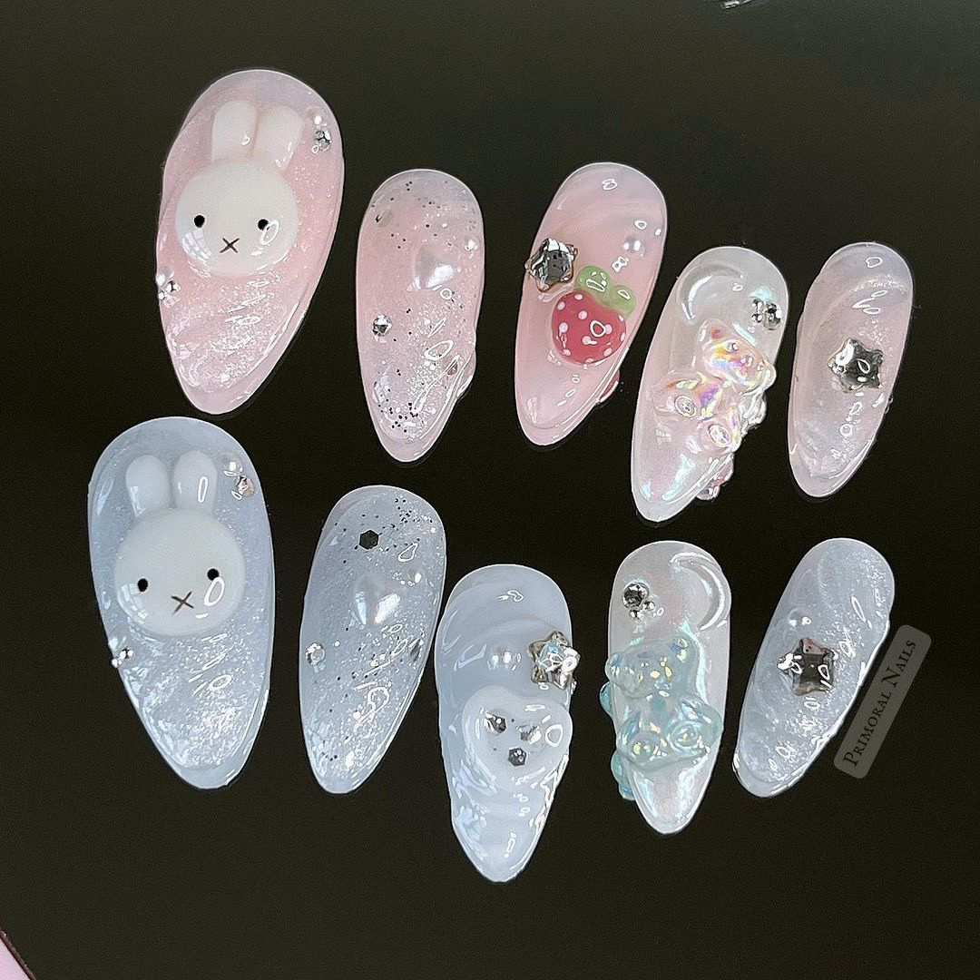 Cotton Candy Strawberry Miffy's