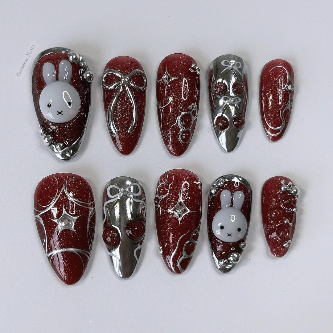 Red Chrome Miffy's